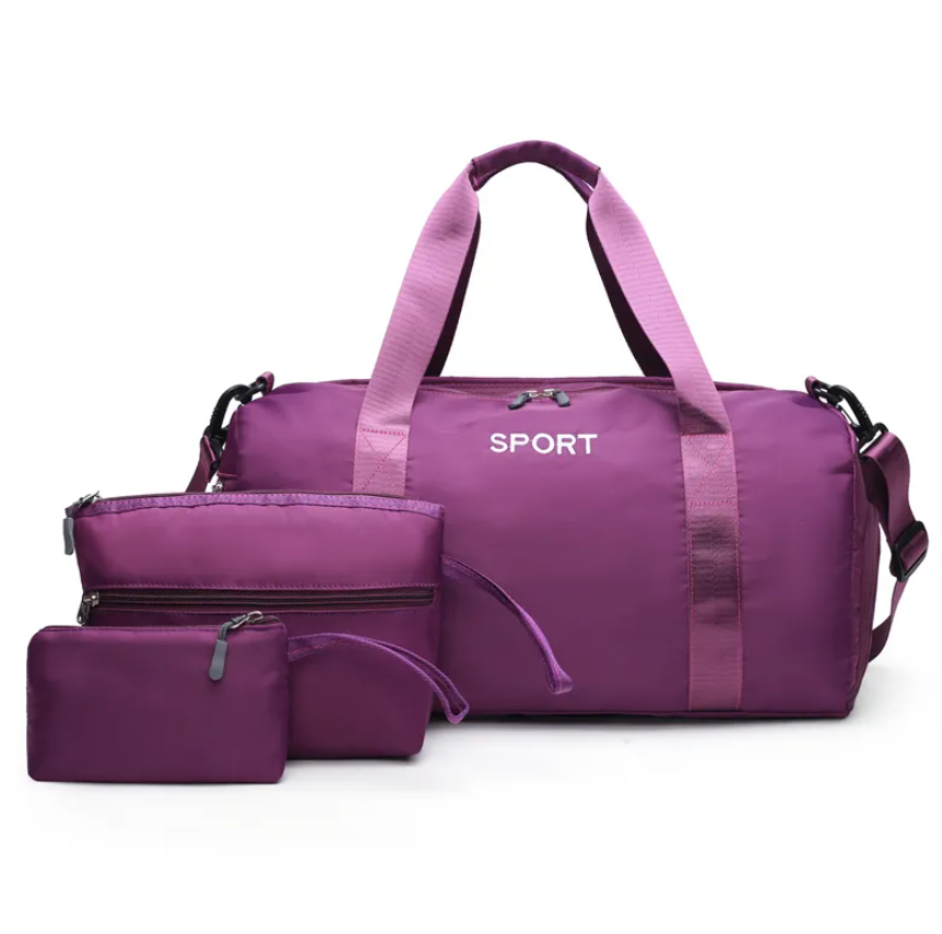 Gym Large-capacity Luggage Travel Bag , Nylon Waterproof Sport Duffle Bags