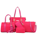 New Fashion Women Purse Handbags Sets 6 pcs Luxury Handbags Waterproof Nylon Handbags