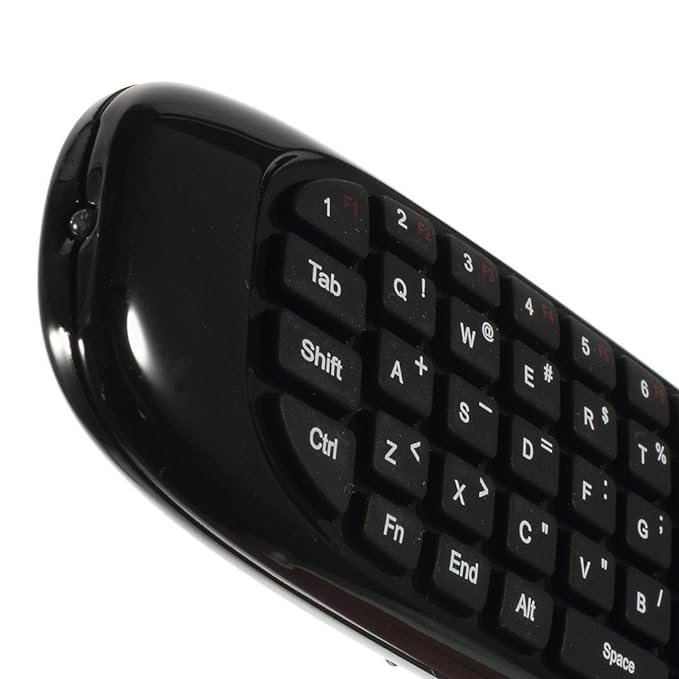 C120 3-in-1 Wireless Air Mouse,Keyboard & Remote Control,-Black