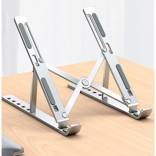 L09 Aluminium Laptop Stand For Tablets Laptops -Silver