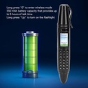 AK007 GSM Mobile Phone Pen - Black.