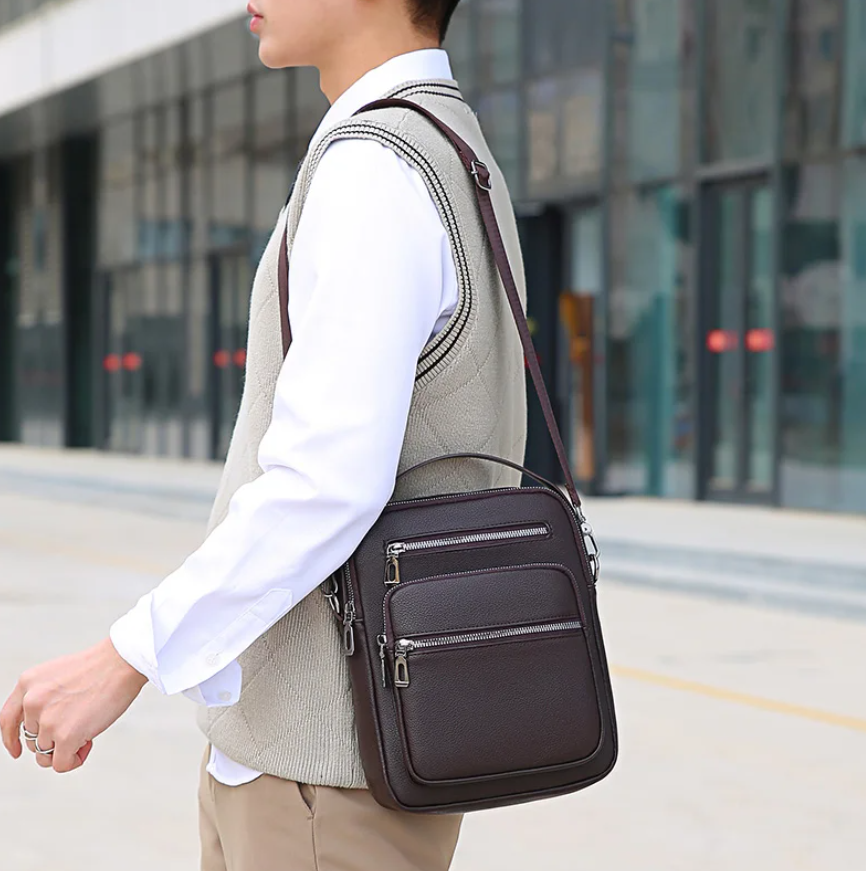 Men Shoulder Bag , New Fashion Waterproof Chest Bag , Anti Theft Multifunction Messenger Fanny Pack