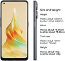 OPPO Reno 8T Dual SIM 6.43 inches Smartphone 256GB 8GB RAM - Midnight Black