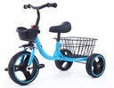 China Factory Wholesale Cheap Kids Bike Child Tricycle 3 Wheel Bicycle for Children with big rear basket - blue