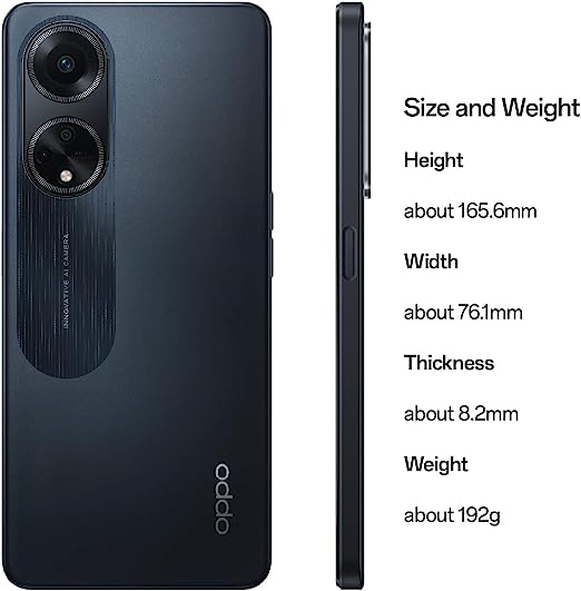 OPPO A98 (Dual SIM 6.72 inches 256GB 8GB RAM)