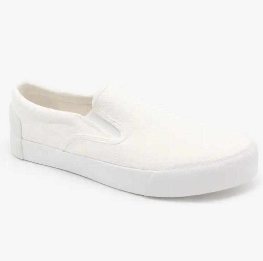 Unisex Slip On Canvas Hard-wearing Casual Canvas , Flat Loafers Shoes