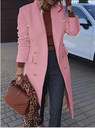 Trendy Elegant Oversize Women Coat ,  High Quality Fashion Black Plus Size Women Long Style Coat