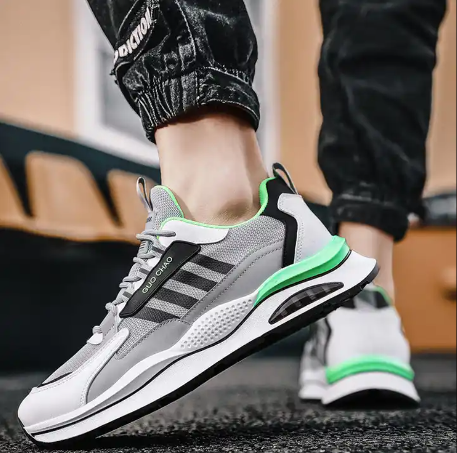 Trendy Fashion Sneaker,  Running Shoes ,  Men's Basketball Style Sneakers