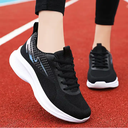 Trainers Sneakers Running Sport Shoes For Women ,  And Ladies White Black Casual