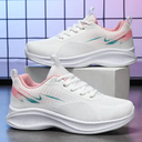 Trainers Sneakers Running Sport Shoes For Women ,  And Ladies White Black Casual