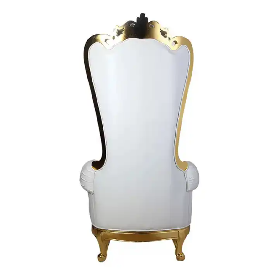 Bride and Groom King Luxury Wedding Throne Chairs