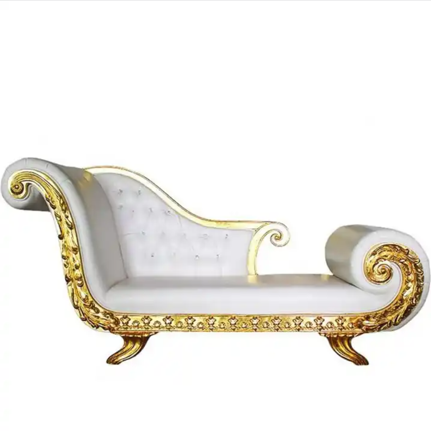 Elegant Royal Leather king Sofa Accent Throne Chair