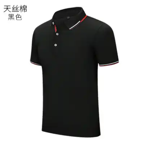 Cotton Polo Printed Logo Men T Shirts Blank Short Sleeve