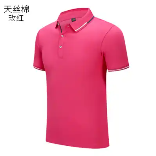 Cotton Polo Printed Logo Men T Shirts Blank Short Sleeve