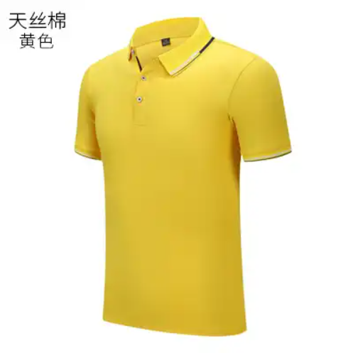 Cotton Polo Printed Logo Men T Shirts Blank Short Sleeve