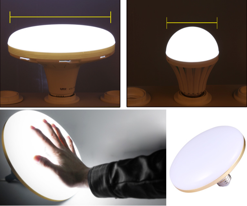 12W LED Bulb UFO Mushroom Shape Lamp