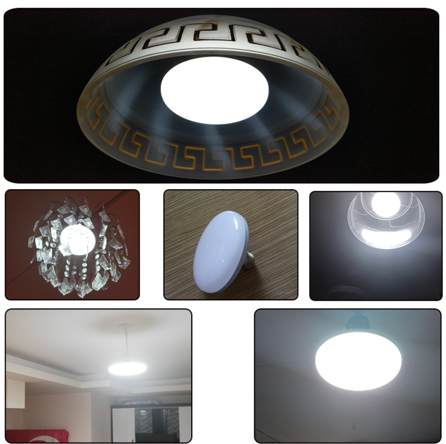 12W LED Bulb UFO Mushroom Shape Lamp