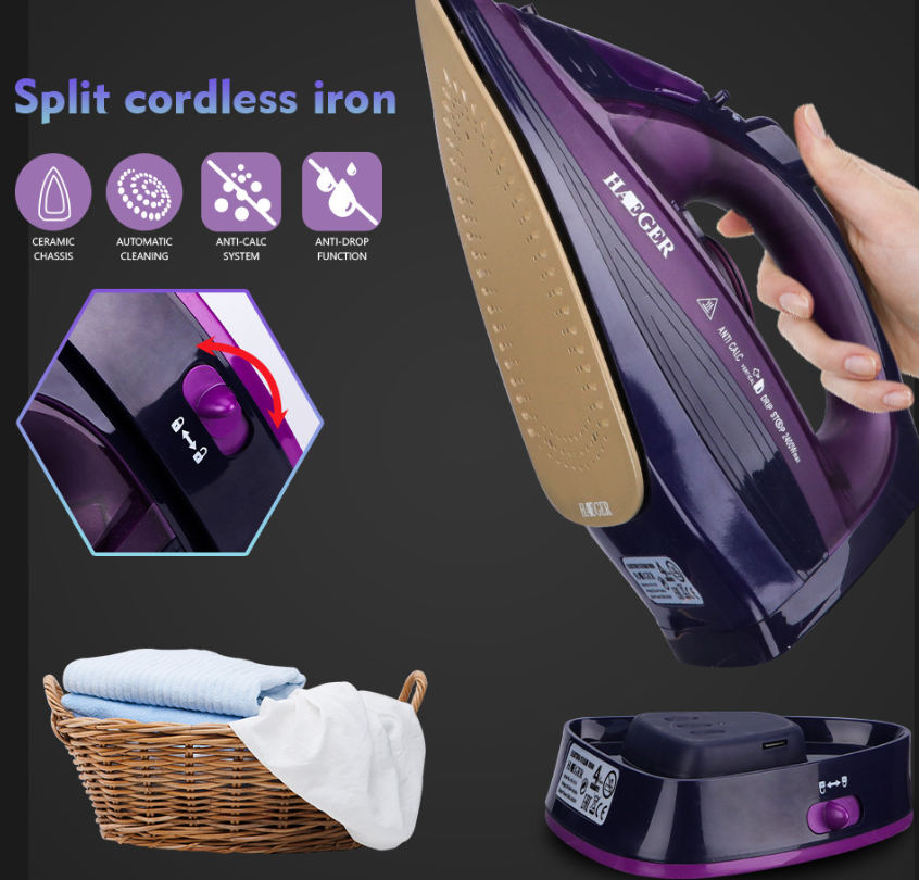 Split Cordless Iron