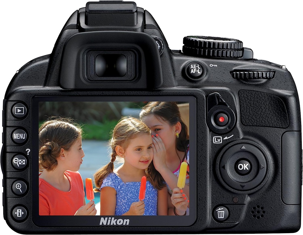 Nikon D3100 DSLR Camera 18-55mm ( Black )