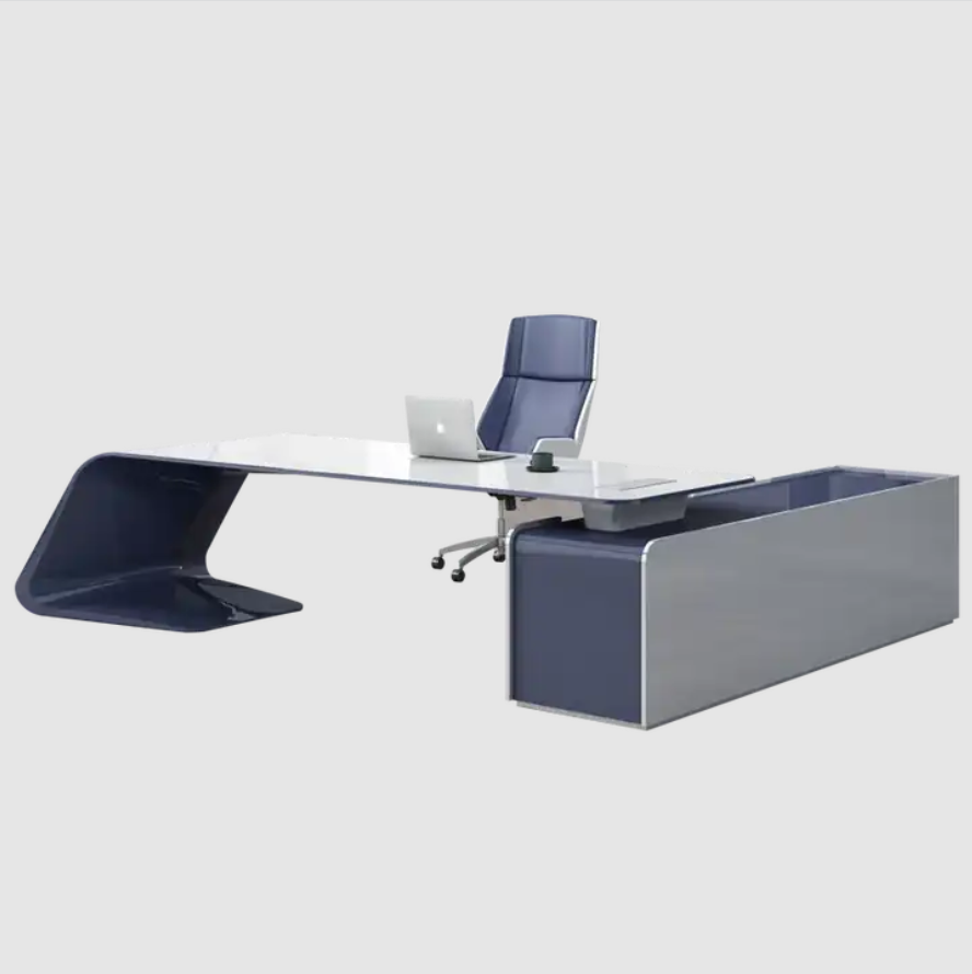 CEO Modern L Shaped Office Desk