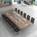 High Reputation Melamine MFC Office Furniture, Meeting Office Table for Conferences