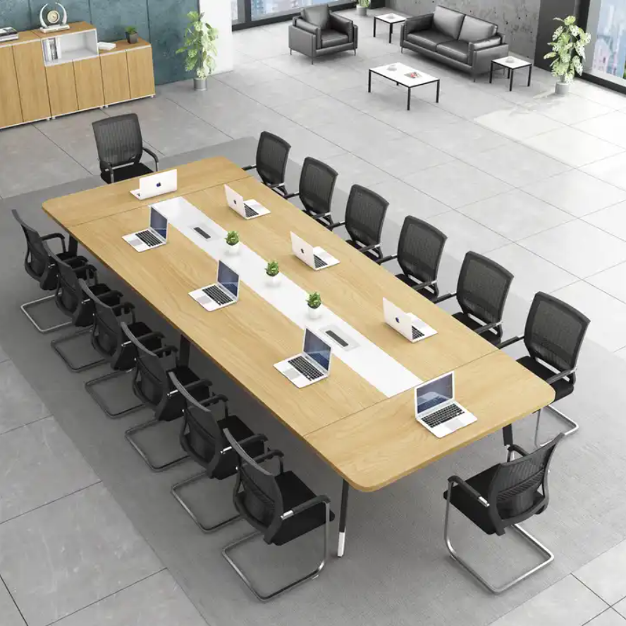 High Reputation Melamine MFC Office Furniture, Meeting Office Table for Conferences