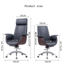 YZCG-21 Popular High Back Ergonomic Swivel Manager Executive Office Leather Chair