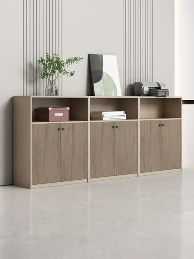 Office Furniture Filing Cabinet Modern Wood Storage Cabinet ,  Small Home Use, Reception Area