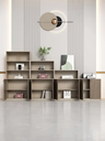 Office Furniture Filing Cabinet Modern Wood Storage Cabinet ,  Small Home Use, Reception Area