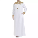 Long Sleeve Arab Turkish Kaftan Robe Clothing