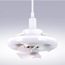 AC85-265V Smart Led Ceiling Fan With Light And Remote Control or Wall switch control E22 B27