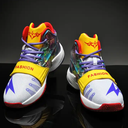 Stylish Fly Knit Basketball Shoes , Durable Basketball Shoes ,  Breathable Men Sports Shoes