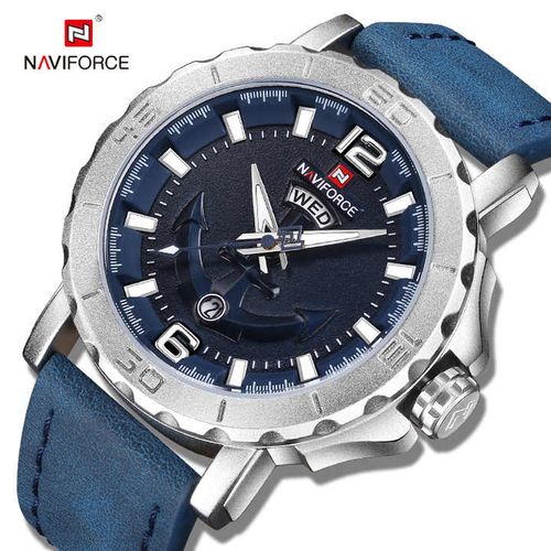 Luxury Analog Wrist Watch-Blue