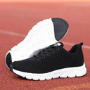 New Casual Fashion Running Shoes ,  Fly Weaving Breathable Women's Shoes ,  Soft Bottom Trendy Sports Shoes For Female