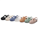 Stylish Quick Drying Kids Sandals , Lightweight PVC hard Wearing Children Roman Sandals