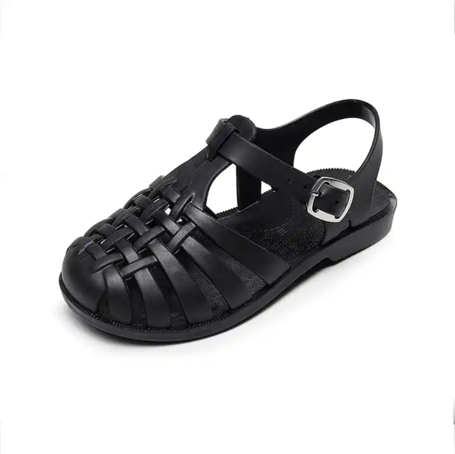 Stylish Quick Drying Kids Sandals , Lightweight PVC hard Wearing Children Roman Sandals