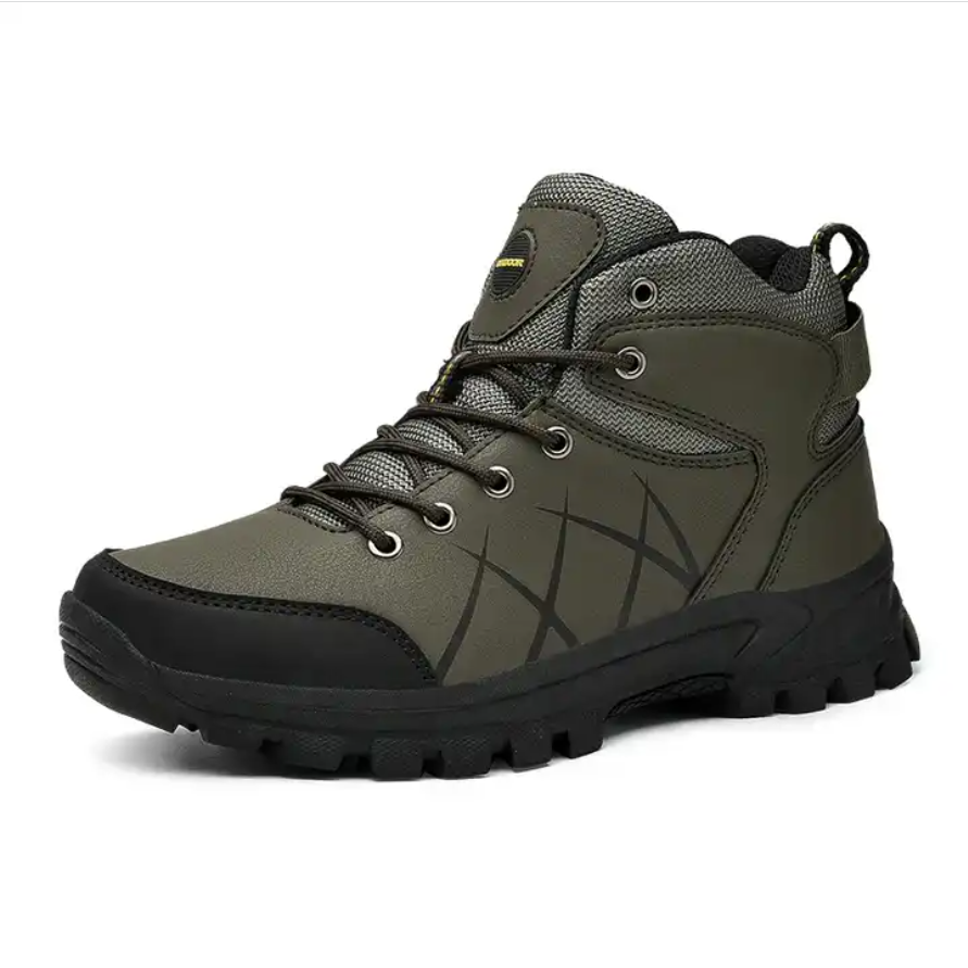 Outdoor High Quality Brand Hiking Shoes,  Trekking Athletic Plus Velvet Fishing Shoes