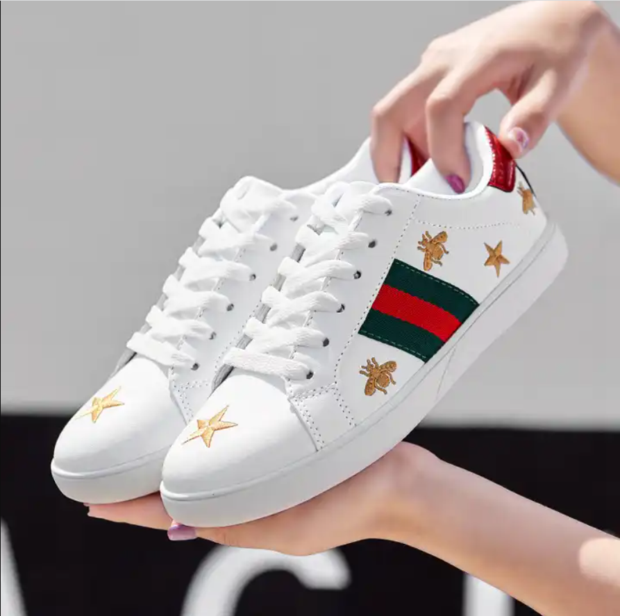 Fashion Sneakers PU Upper Men Walking Shoes