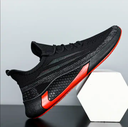 fly Knit Men Sports  Lace Up Lightweight Comfortable Running Shoes