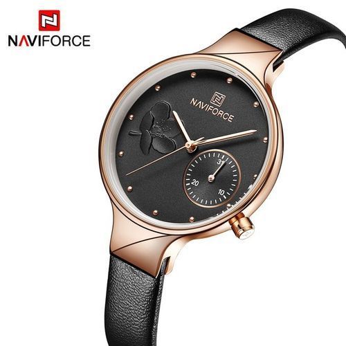 Naviforce NF5001-05 Women Watch - Black