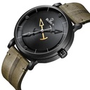 Biden Mens Stylish Waterproof Analog Watch - Black