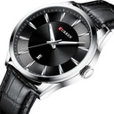 Curren Mens Formal Analog Watch - Black