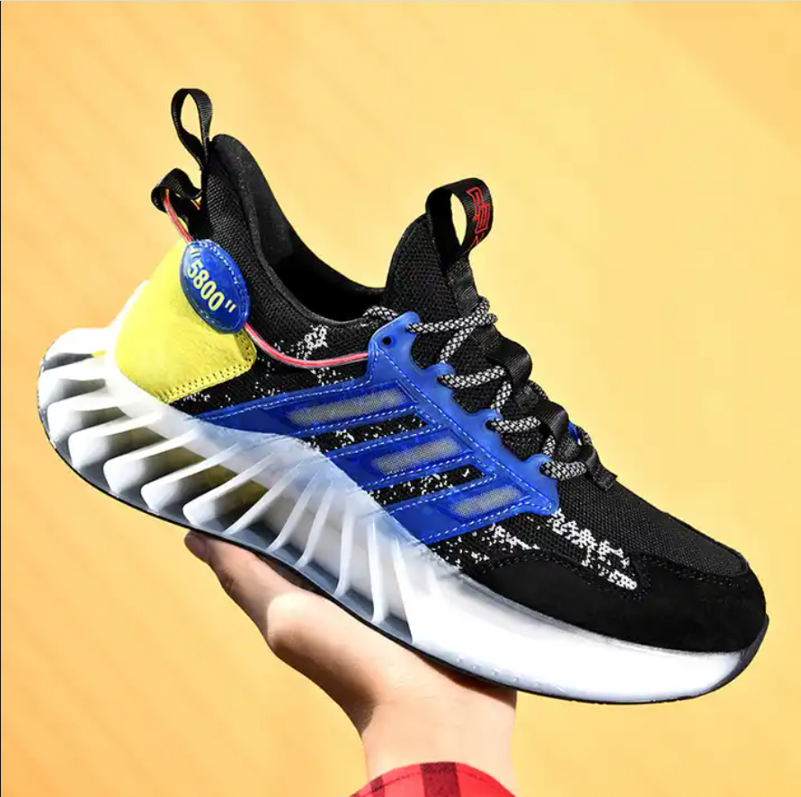 Men Low Cut Shock Absorption  Running Sneaker