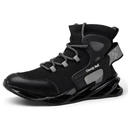 High cut stylish Men Sock Shoes Reflective Breathable Sports Sneakers