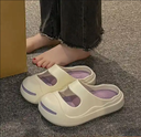 Summer Indoor Thick Sole Open Slippers for Women