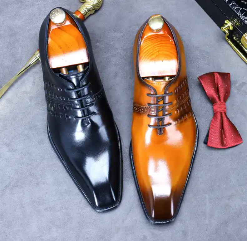 Men Stylish Leather Shoes Official Handcrafted Authentic Shoes