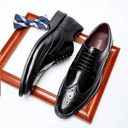 Elegant Cow Leather Men shoes