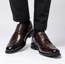 Elegant Cow Leather Men shoes