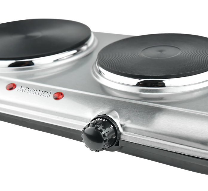 NWL 246 INOX DOUBLE HOT PLATE