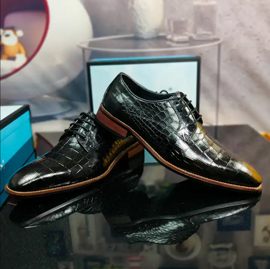 Men Leather Classical Fancy Shoes